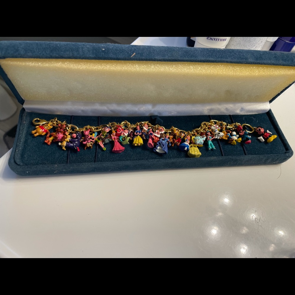 Disney Gold Character Bracelet